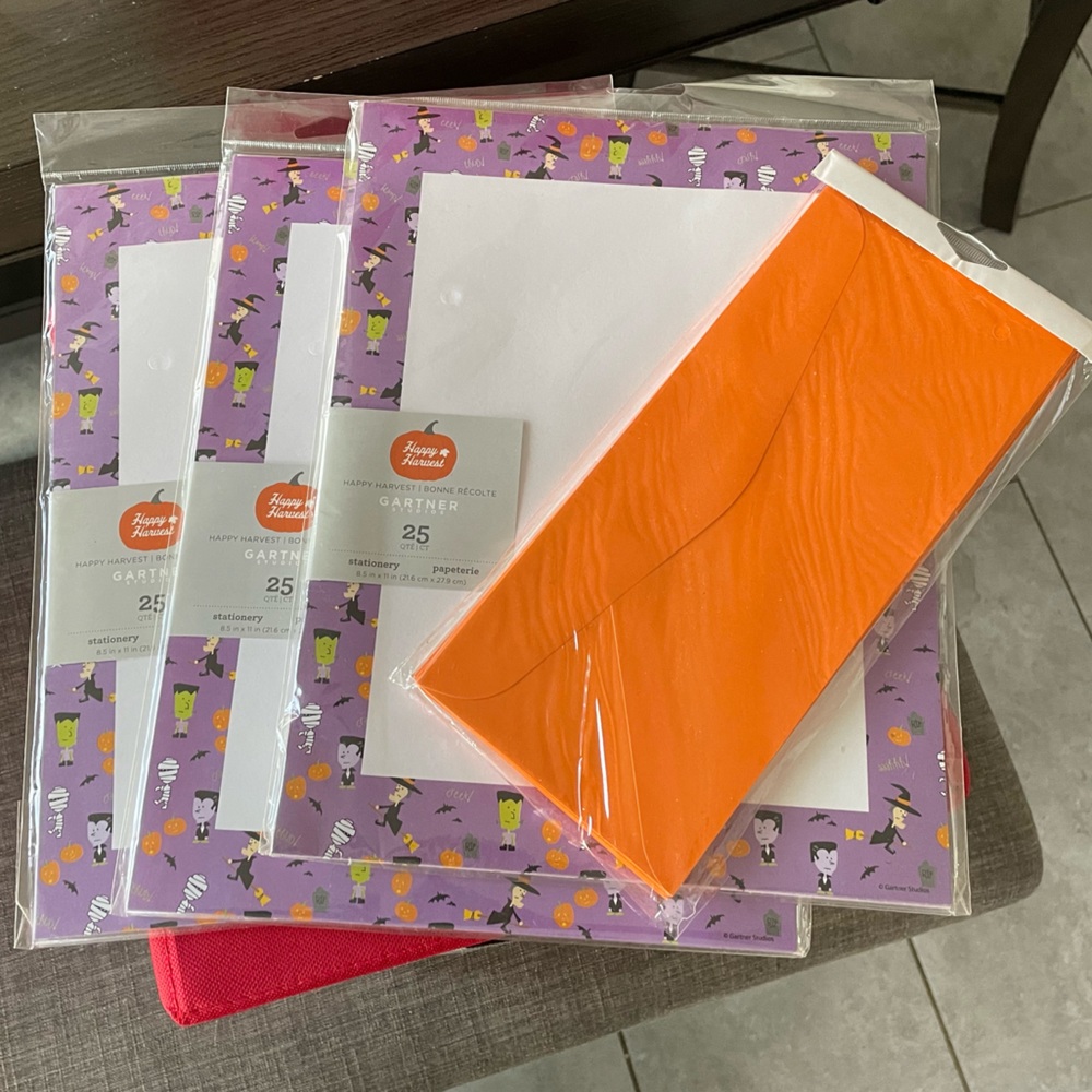 Halloween Stationary